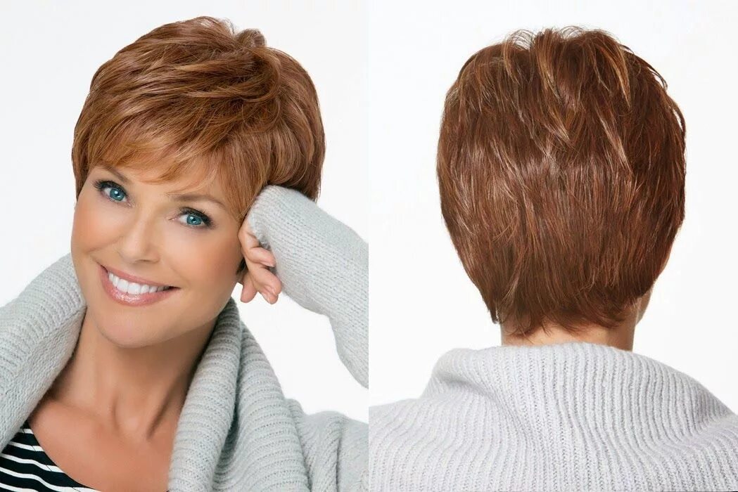 Простая женская стрижка Pin on Hairstyles Short hair styles, Nice short haircuts, Short cut wigs