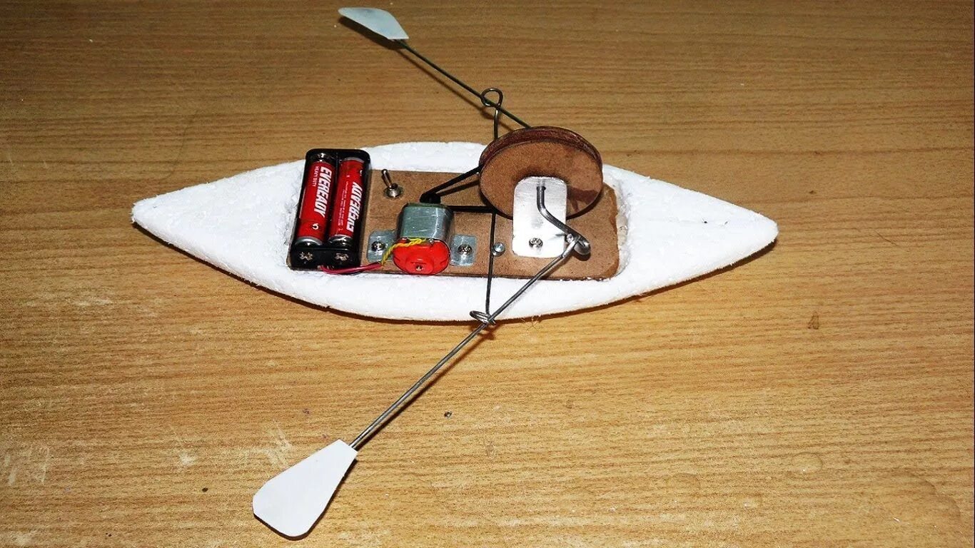 Простейшие самоделки How to make a Toy Rowing Boat Simple toys, Row boat, Rowing