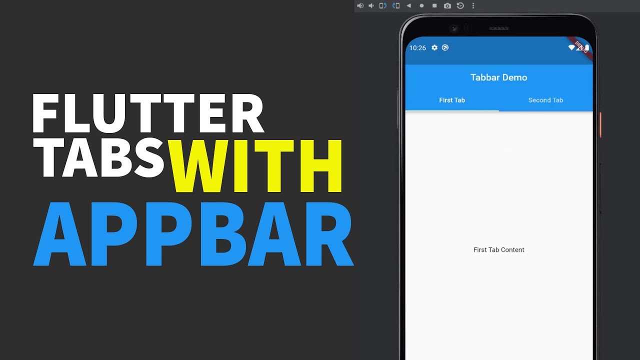 Просто фото видео How to Implement Tabs With AppBar in Flutter - YouTube