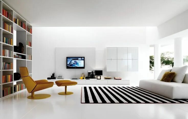 Просто интерьер мебели Decoration: Living Room Rugs Sala de estar minimalista, Interiores de casas mini