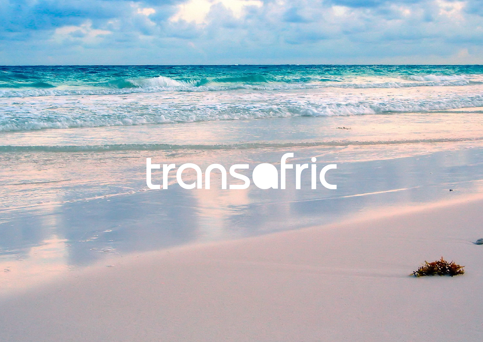 Простое фото моря Transafric - Visual Brand Identity Design on Behance