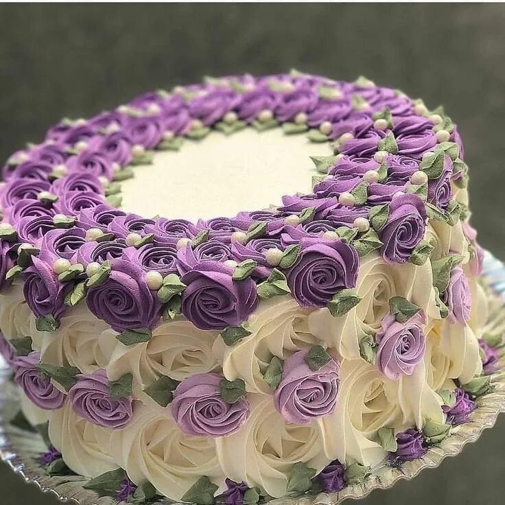 Простое оформление торта на день рождения женщине Pin by Stephany Nummerdor on Cakes Cake decorating, Cake decorating frosting, Ca