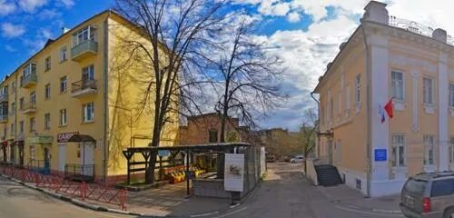 Простор ул собинова 44 ярославль фото Panorama: Baget, pashtet i zhelty pled, cafe, Russia, Yaroslavl, Sobinova Street