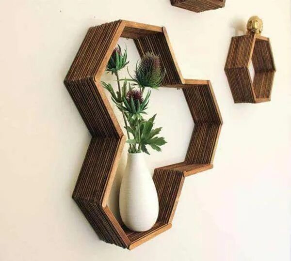 13 hermosos objetos fáciles de hacer para decorar tu casa Bricolaje de artesanía