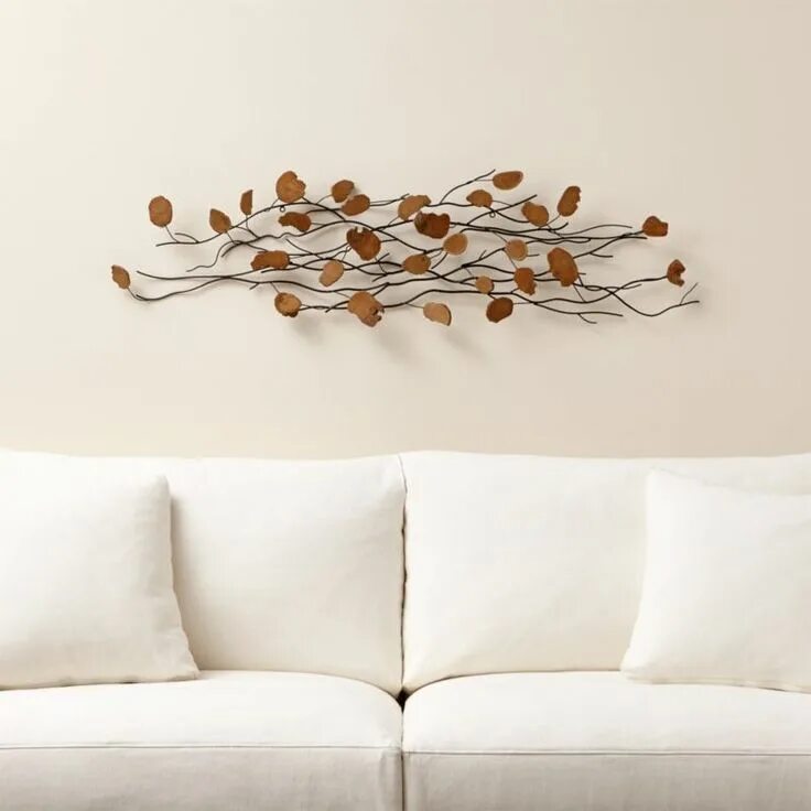 Простой декор на стену Teakroot Discs' Wood Wall Art Crate & Barrel Wall art decor, Wood wall art, Crat