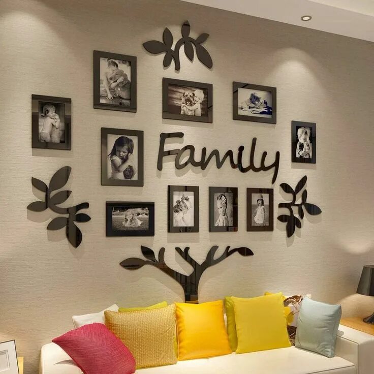 Простой декор на стену Mercari: Your Marketplace Family tree wall decor, Family wall decor, Family wall