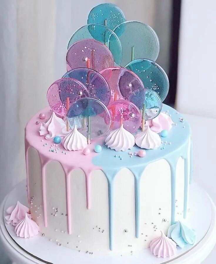 Простой декор торта на день рождения девочке Pin on Cake ideas Girl cakes, Bday cakes for girls, Pink birthday cakes