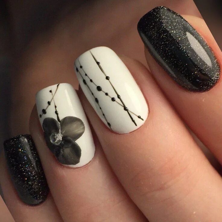 Простой дизайн маникюра Pin on Дизайн ногтей Classy nail art ideas, Popular nails, Pedicure designs toen