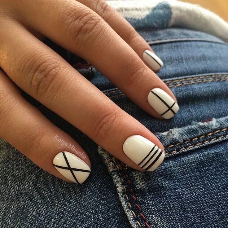 Простой и красивый маникюр на короткие ногти you should stay updated with latest nail art designs, nail colors, acrylic nails