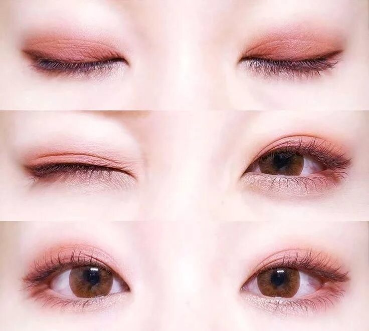 Простой корейский макияж Pin on Eye Makeup