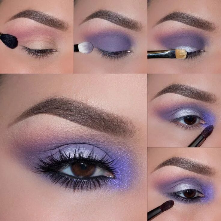 Простой красивый макияж пошагово Purple Potion Photo Tutorial - Makeup Geek Smokey eye makeup tutorial, Eye makeu