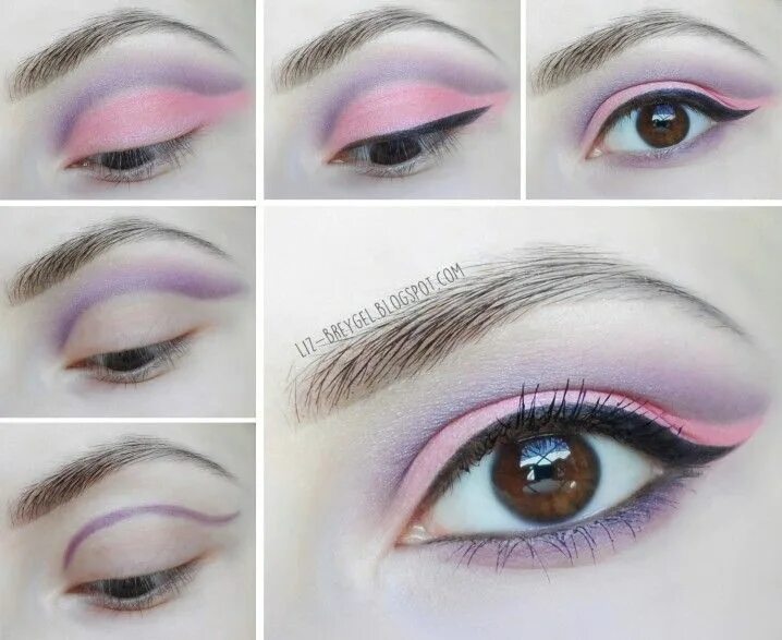 Простой легкий макияж Pretty Pastel Makeup Ideas for Spring - Pretty Designs Lilac eye makeup, Makeup 