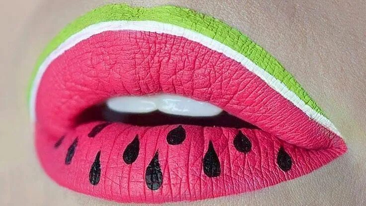 Простой макияж губ Lipstick Tutorial Compilation 2018 Amazing Instagram Lip Art Ideas for... Lipsti