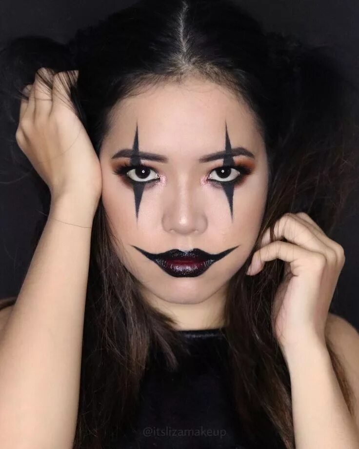 Простой макияж на хэллоуин Quick and Easy Halloween Makeup Ideas