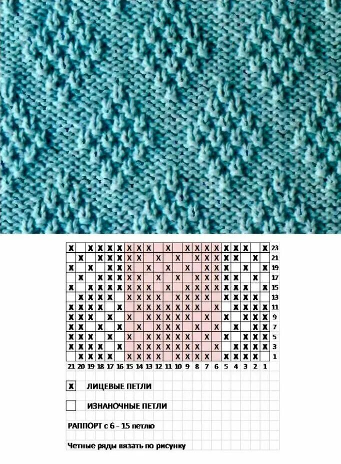 Простой мелкий узор спицами схема 33 простые, теневые, геометрические схемы для начинающих вязать спицами Вяжем с 