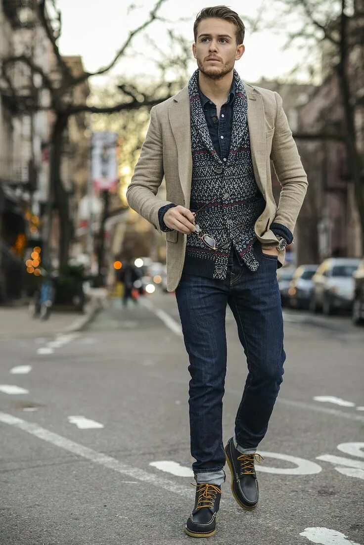 Простой мужской стиль NYC outfit Mens fashion denim, Mens fashion jeans, Winter outfits men