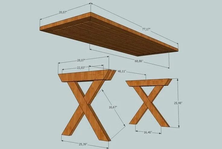 Простой стол для дачи своими руками Inexpensive DIY Picnic Table Tutorial - Your Projects@OBN Diy picnic table, Picn