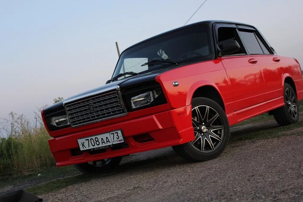 Простой тюнинг ваз 2107 Фото Тазика. Часть 2. - Lada 2107, 1,7 л, 1989 года фотография DRIVE2