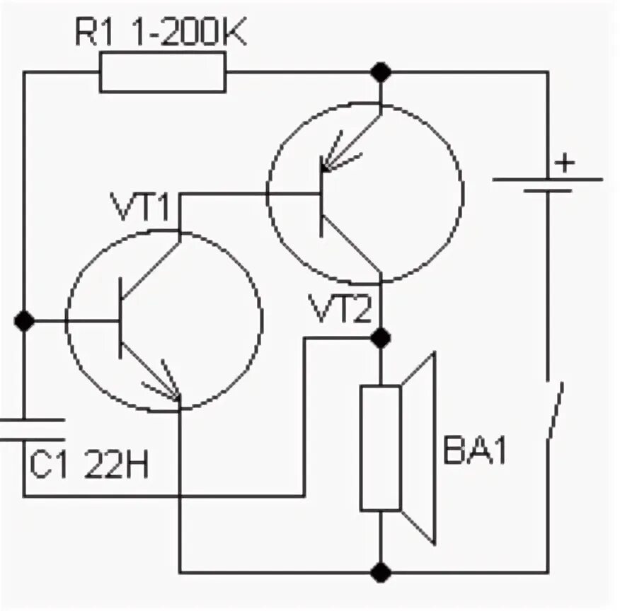 Простой звуковой генератор своими руками схема Контент Ec7ipse - Форум по радиоэлектронике
