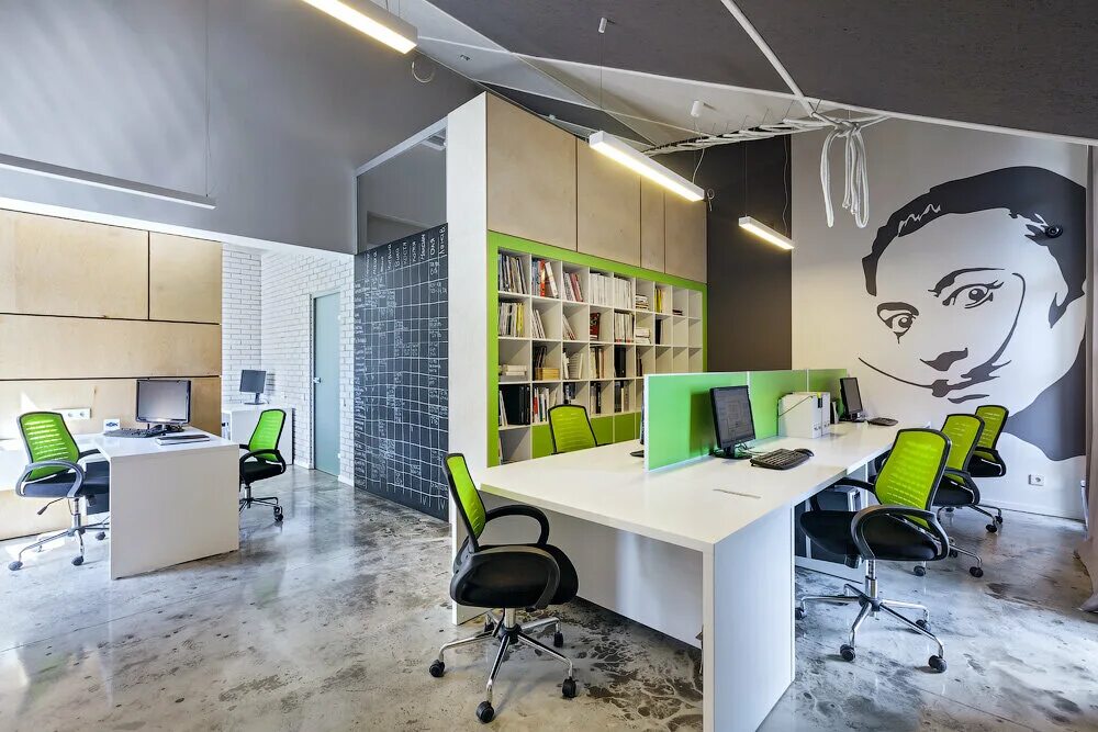 Inside Circle Line Interiors' Incredible Office Office space design, Office inte