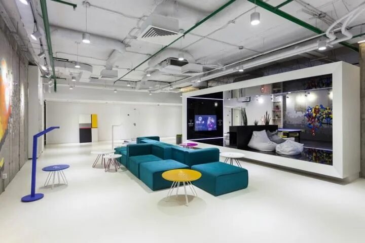 Пространство дизайн студия Playtech Office By Soesthetic Group, Kiev - Ukraine " Retail Design Blog Office 