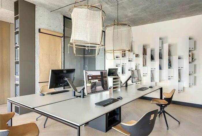 Пространство дизайн студия Design Studio Materia 174 Office Space Office interior design, Home office desig