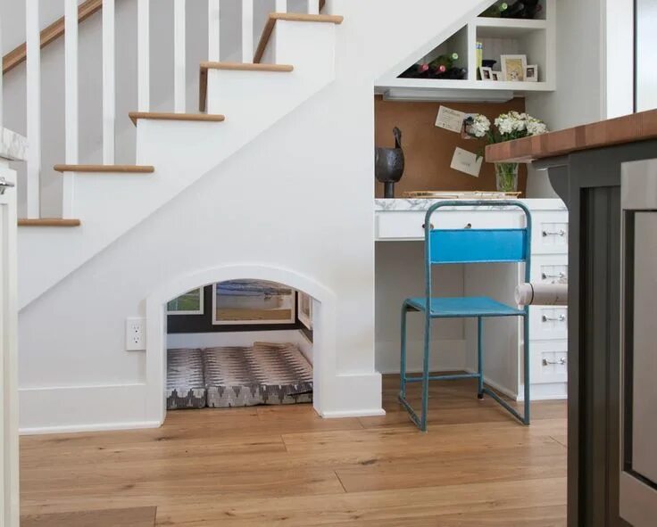 Smart Storage Solutions For Small Spaces - Amberth Basement stairs, Basement sta