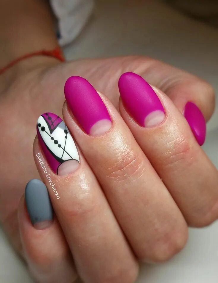 Простые дизайны маникюра 2024 Pin by Svitlana Levchenko on Ногти Идеи маникюра Nails Nails design Nails, Beaut