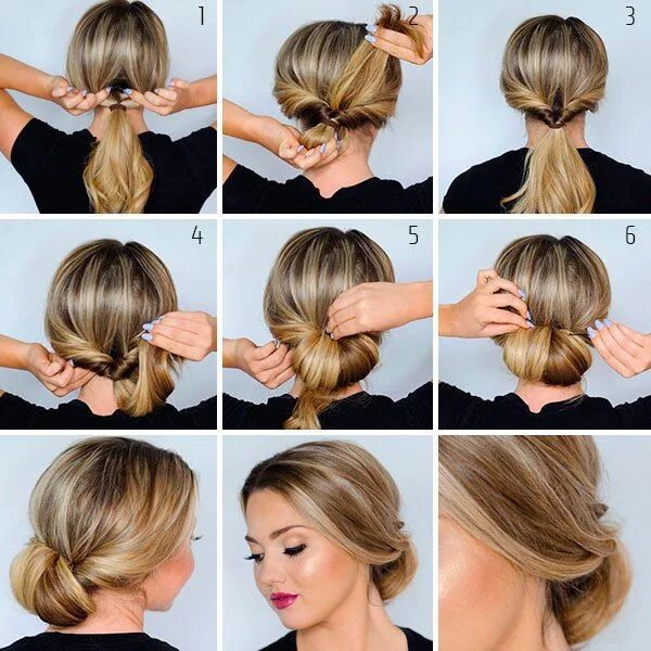 Pin on Идеи для волос Lazy girl hairstyles, Hair updos tutorials, Lazy hairstyle