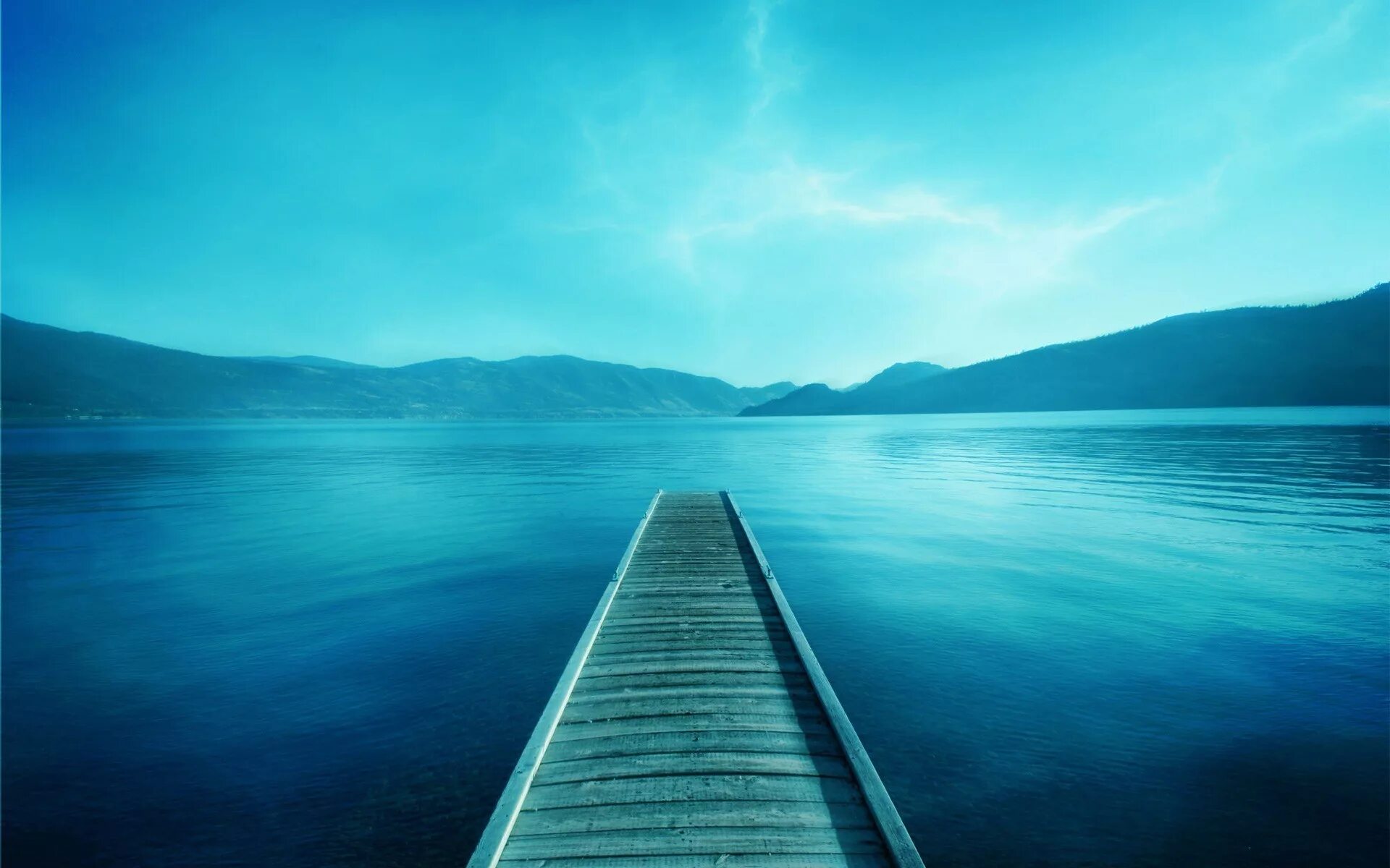 Простые фото на обои Wallpaper : 1920x1200 px, blue, lake, landscape, photography, pier, water 1920x1