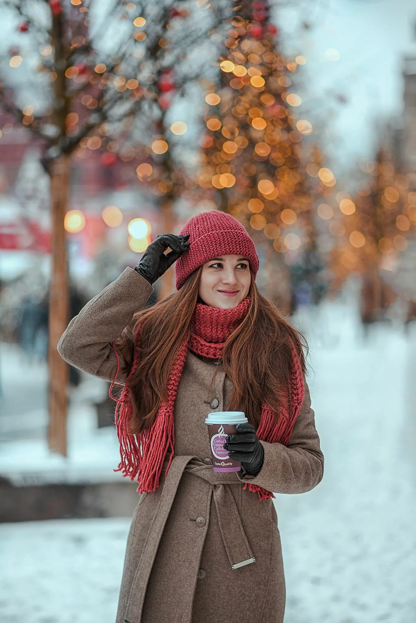 Простые фото зимой #winter #portrait #winterphotography #winterportrait #cute #snow Winter portrait