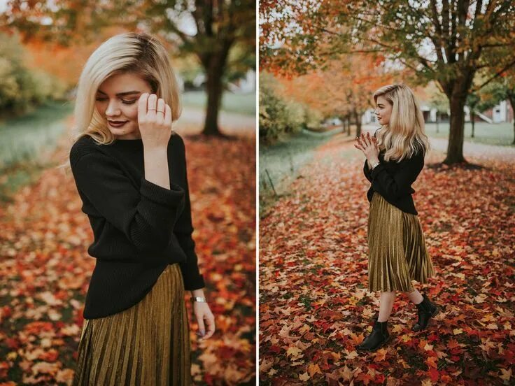 Простые идеи для фото осенью autumn leaves in downtown issaquah personal style - Jessica Whitaker Fall photog