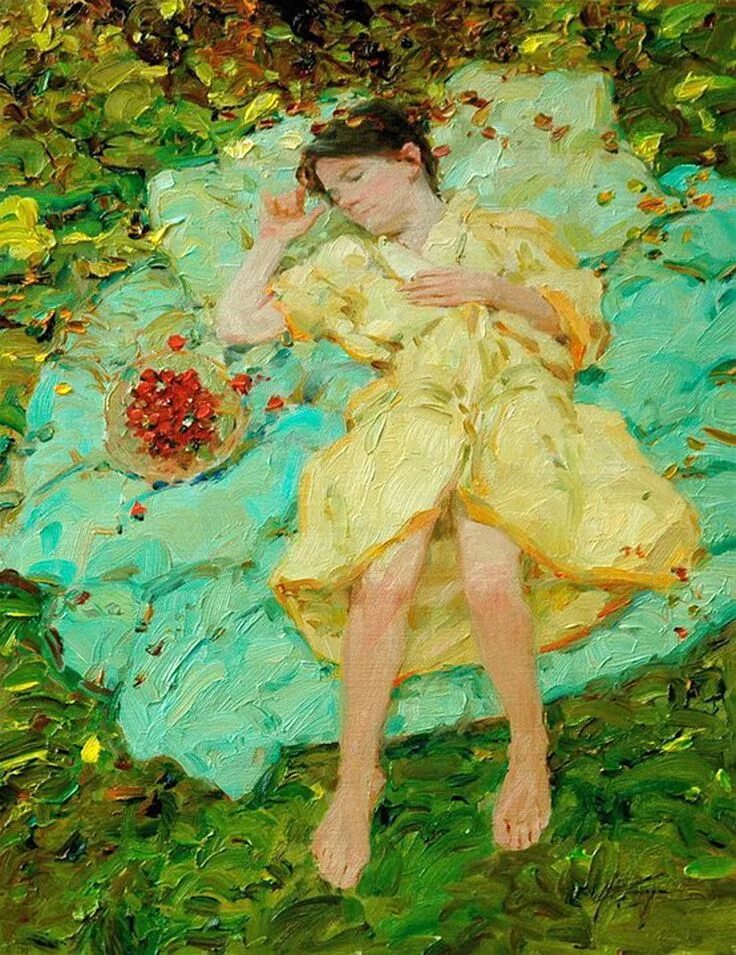 Простые картины фото What's The Story Behind This Painting? - David Hettinger Art demo, Painting, Ame