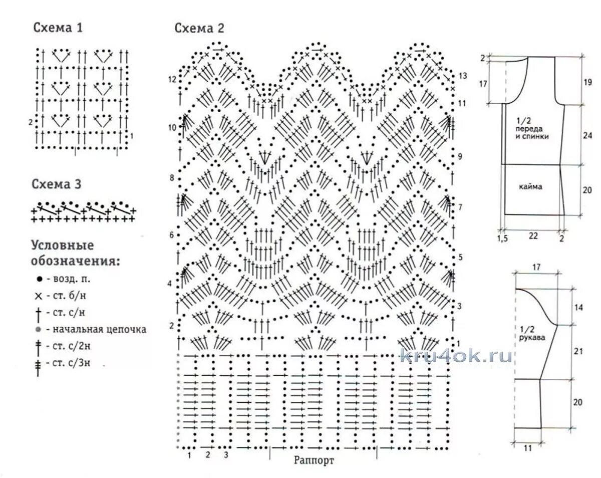 Простые кофточки крючком со схемами Картинки ВЯЗАНИЕ КРЮЧКОМ МОДЕЛИ СХЕМЫ ОПИСАНИЕ