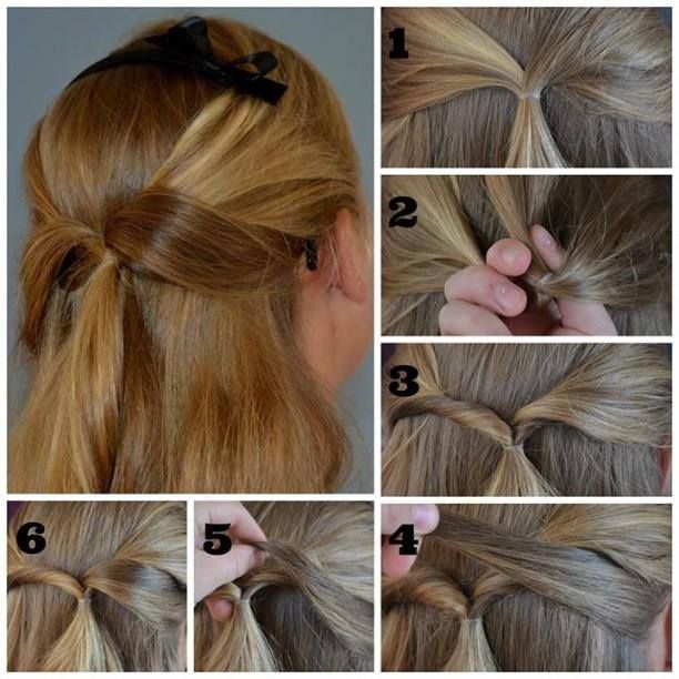 Простые красивые прически на день рождения How to do a simple half up hairstyle... Normal outfit...Professional outfit... П