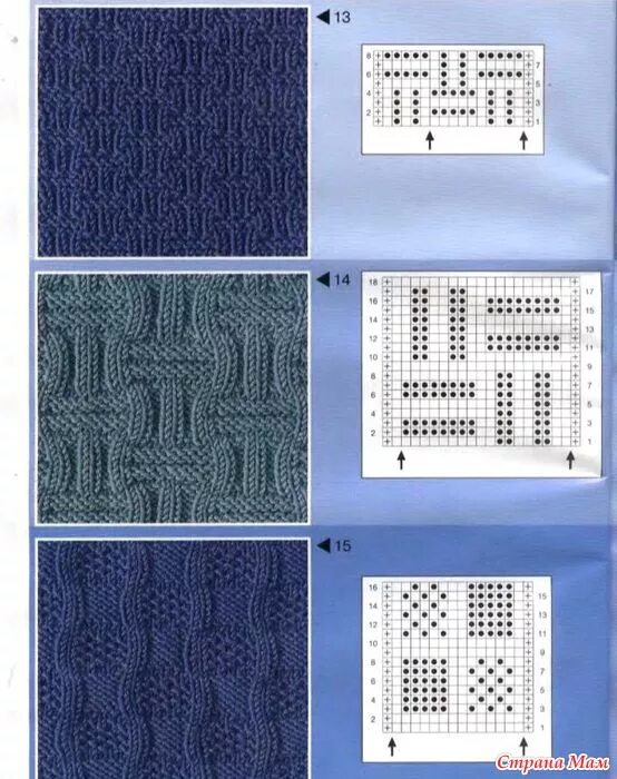 Простые мужские узоры спицами схемы Knitting patterns, Knitting techniques, Knitting stitches