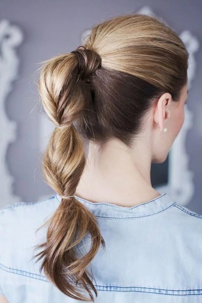 Простые повседневные прически на длинные Peinados post-workout: 15 looks para ir del gimnasio a la oficina Cute ponytail 