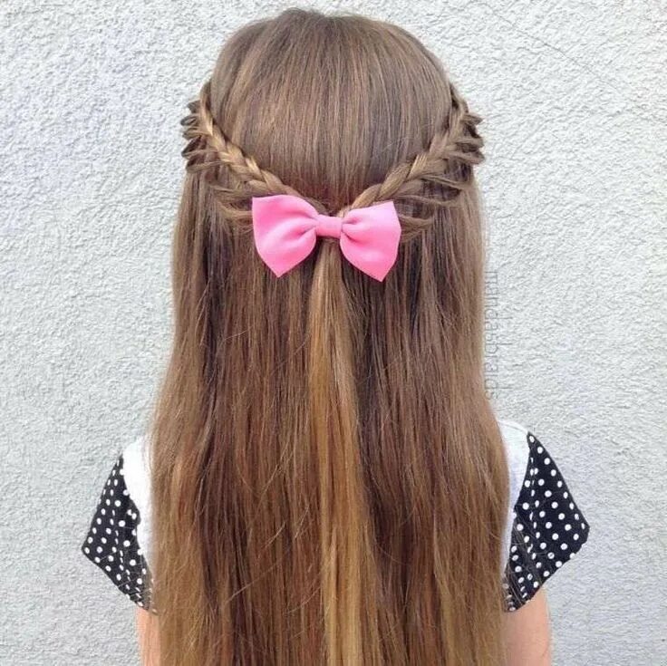 Простые прически девочкам 11 лет Pin on Female Hairstyles