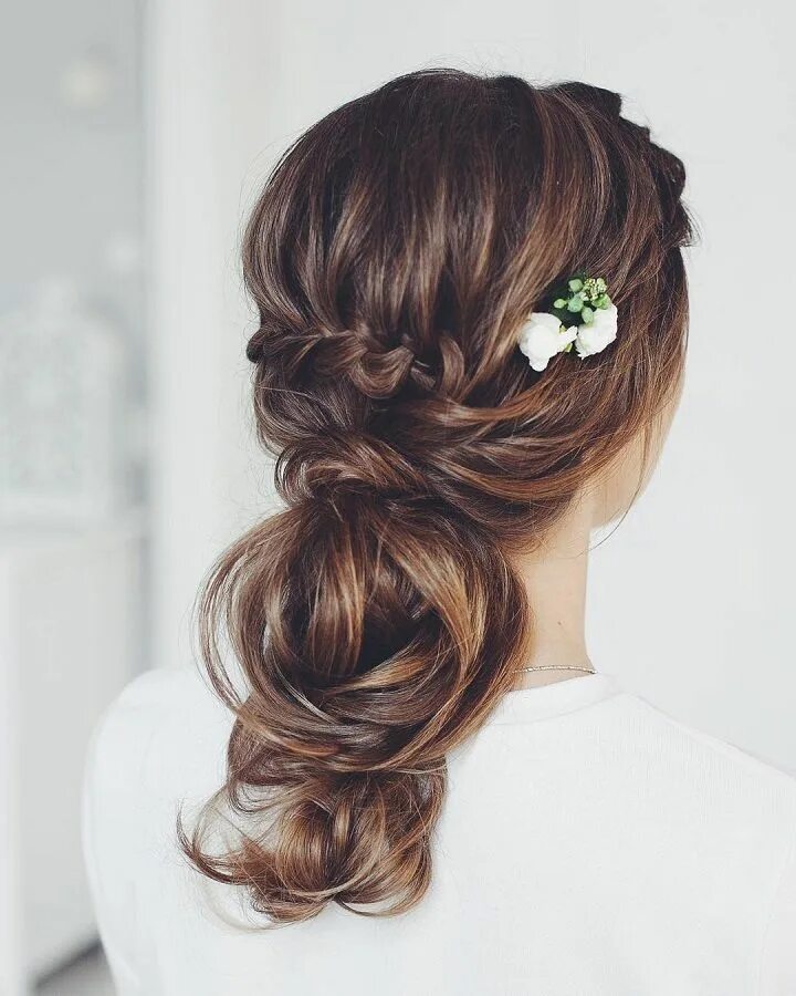 Простые прически на свадьбу на длинные волосы Pin by Chloe Loves Fashion on Hairstyle Ideas Long hair styles, Hair styles, Wed