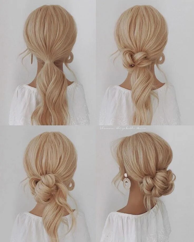 Простые прически на свадьбу на длинные волосы Beautiful Hair Inspiration for Besties