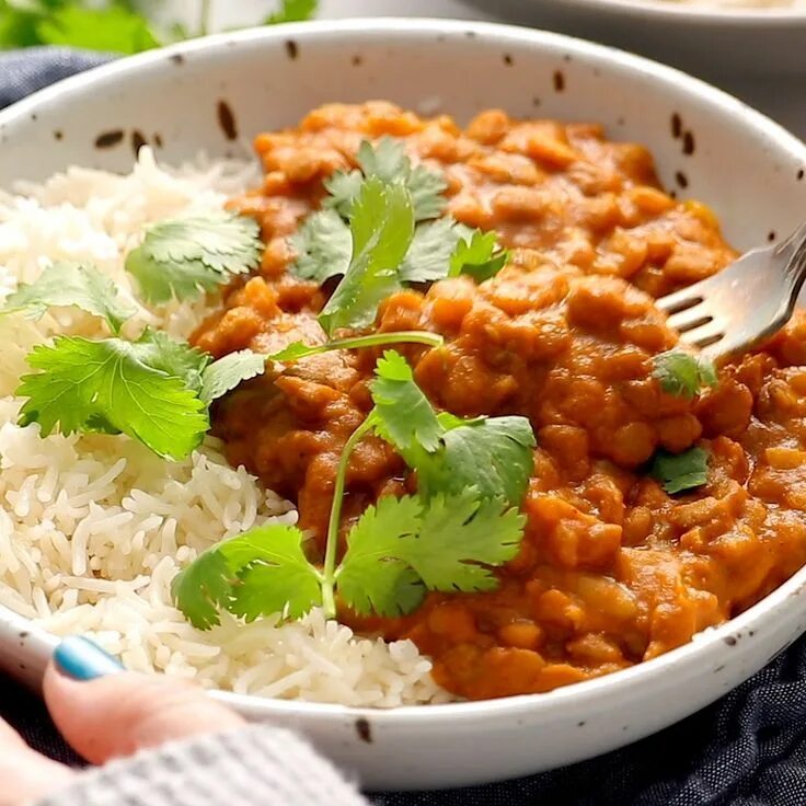 Простые рецепты из чечевицы с фото Instant Pot Red Curry Lentils - Instant Pot Recipes - #Curry #Instant #Lentils #