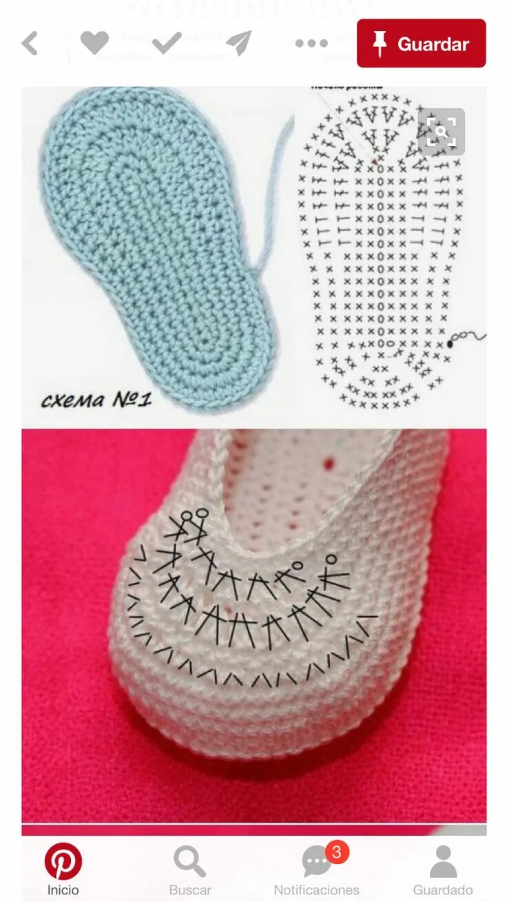 Простые схемы тапочек крючком Pin on Amis Crochet baby shoes, Crochet baby shoes pattern, Crochet baby boots