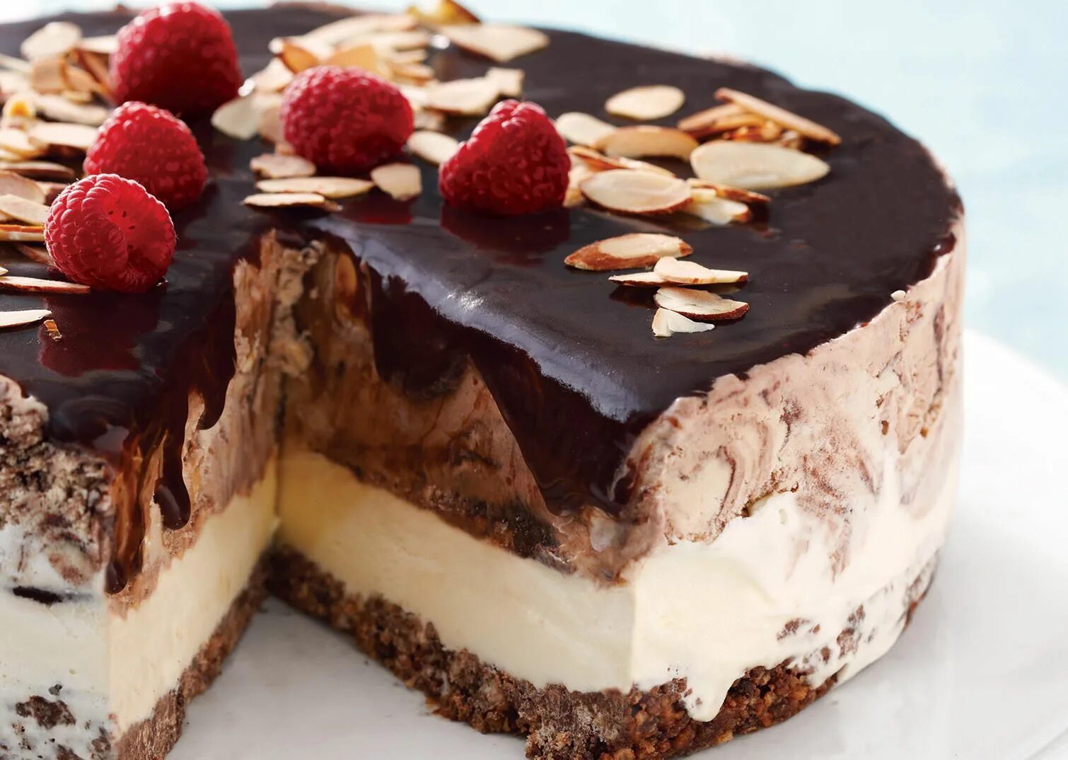 Простые вкусные торты фото Glazed Mochachino Ice Cream Cake - Sobeys Inc. Recipe Ice cream cake recipe, Ice