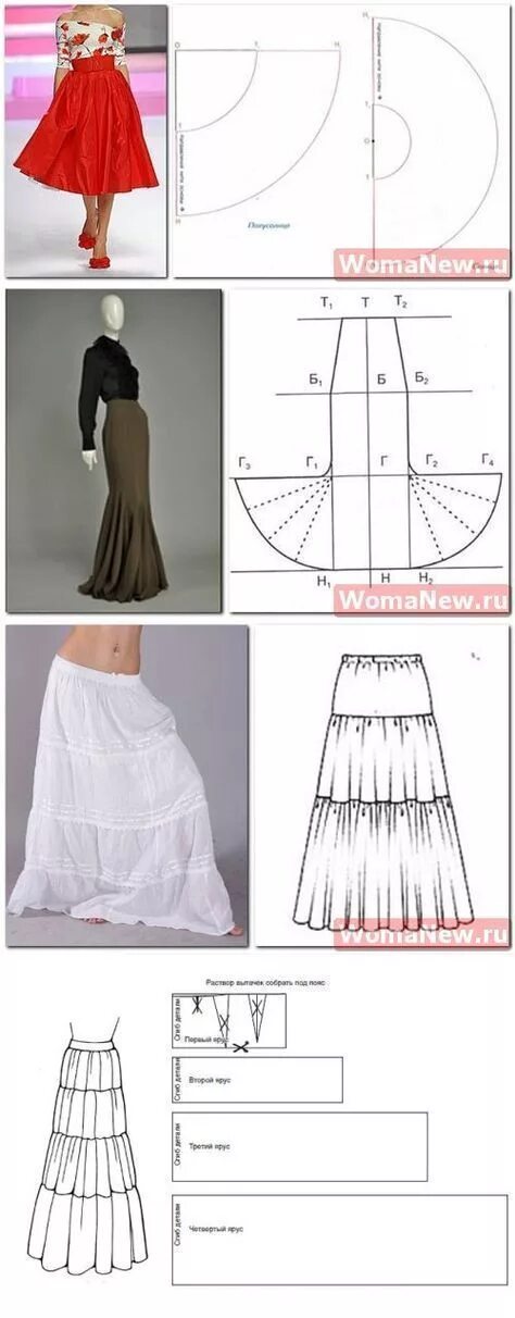 Простые выкройки длинных юбок couture - #lessons couture - #Couture #lessons - Eur8 PhotoBlog Схема для шитья 