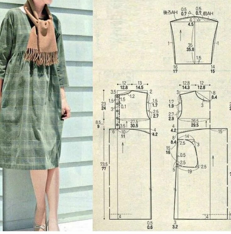 Простые выкройки фото Pin on Шитье Sewing clothes women, Clothes sewing patterns, Fashion sewing