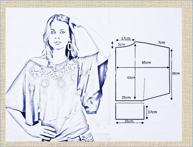 Простые выкройки купить 60 блузок и туник в стиле бохо с построением выкроек - ждем летнего сезона Плать