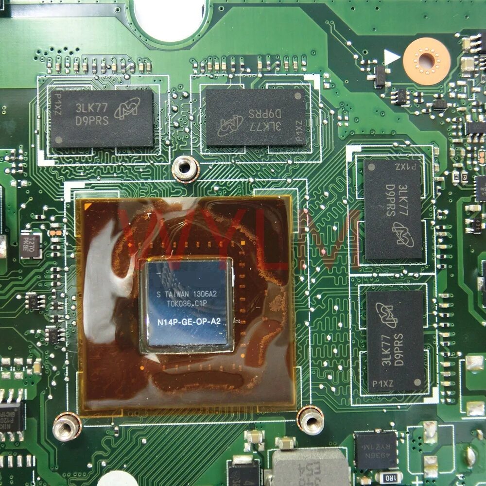 Процессор в ноутбуке фото K56CB With i7 3517 CPU GT740M 2GB N14P GE OP A2 REV2.0 mainboard For ASUS A56C K