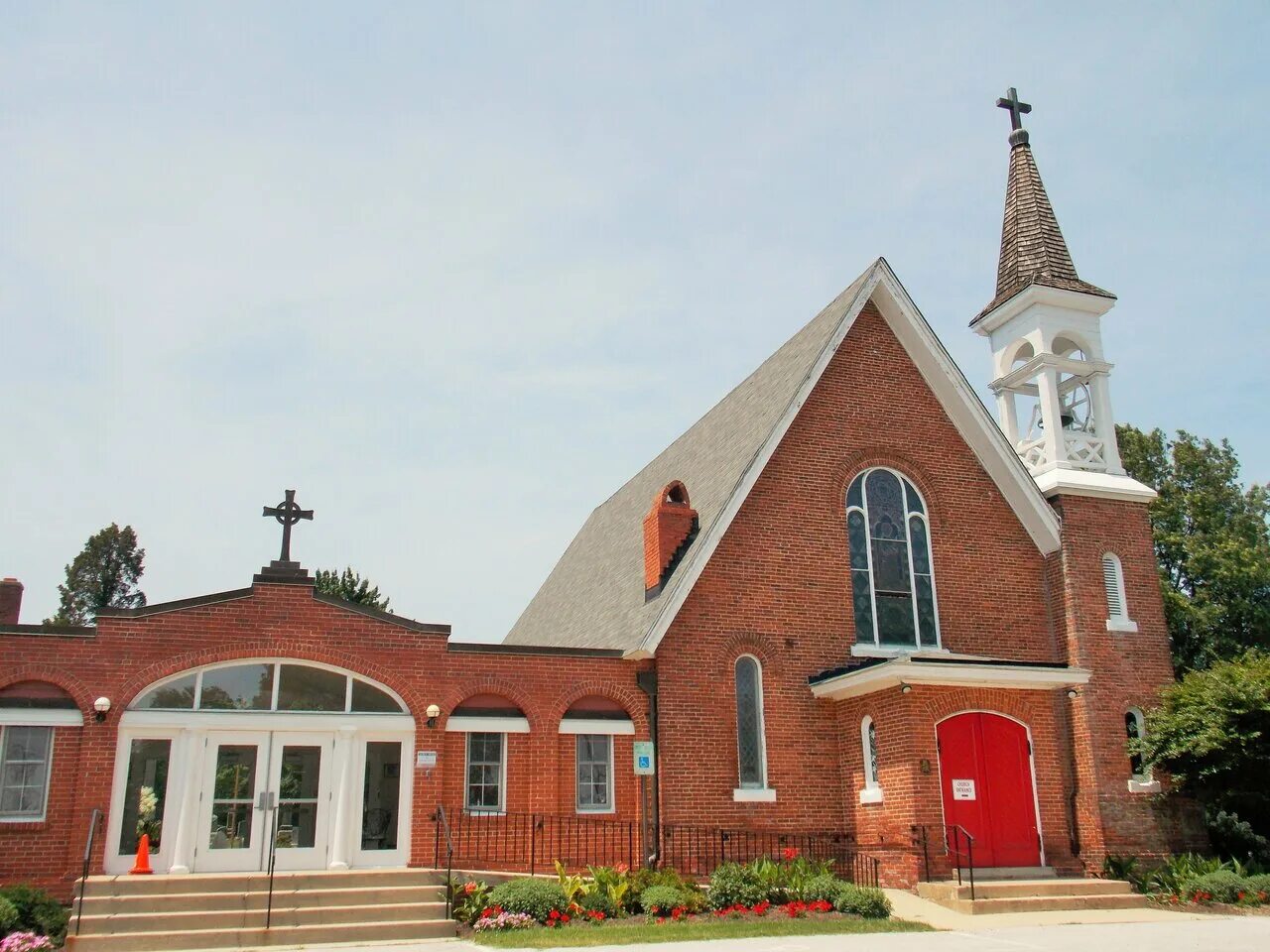 Протестантская церковь фото St. John's Episcopal Church, Zion Parish, protestant church, United States of Am