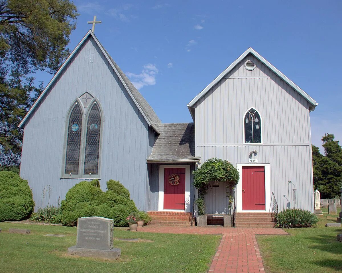 Протестантская церковь фото St. Paul's Protestant Episcopal Church (Tulls Corner, Maryland) - Wikipedia