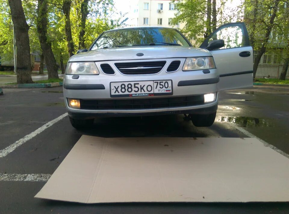 Противотуманки saab 9 3 подключение Лампы ПТФ - Saab 9-3 (2G), 2 л, 2003 года просто так DRIVE2